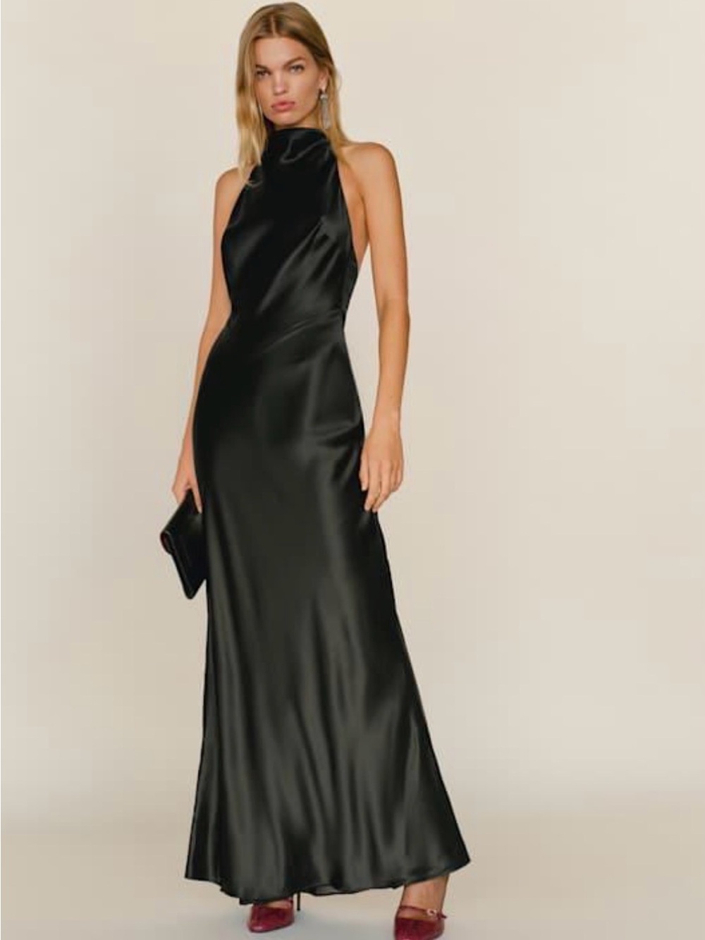 Reformation Bianca Silk Dress